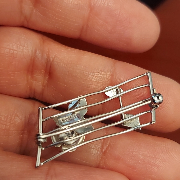 Bond Boyd sterling musical note brooch - Picture 4 of 7